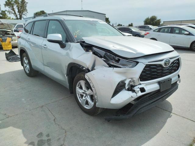 Photo 1 from auction – 2021 TOYOTA HIGHLANDER with VIN 5TDBZRBH9MS541427