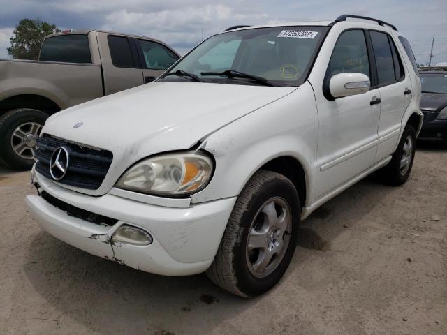 Photo 2 from auction – 2003 MERCEDES-BENZ ML 320 with VIN 4JGAB54E53A389391