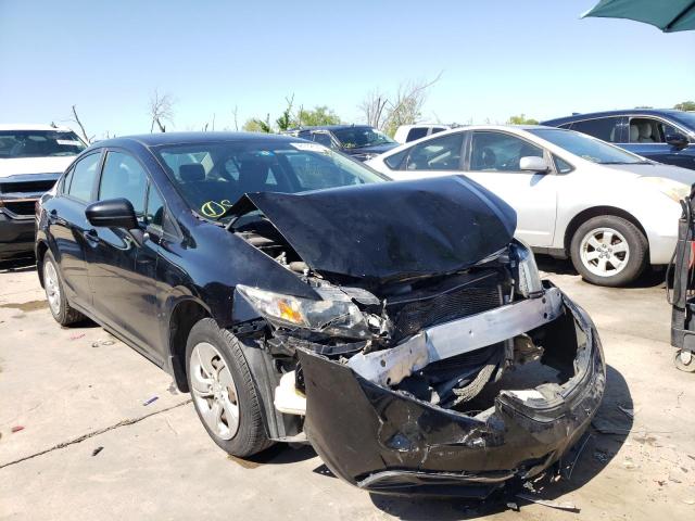 HONDA CIVIC LX 2014 with VIN 2HGFB2F55EH549264 - Photo from auction