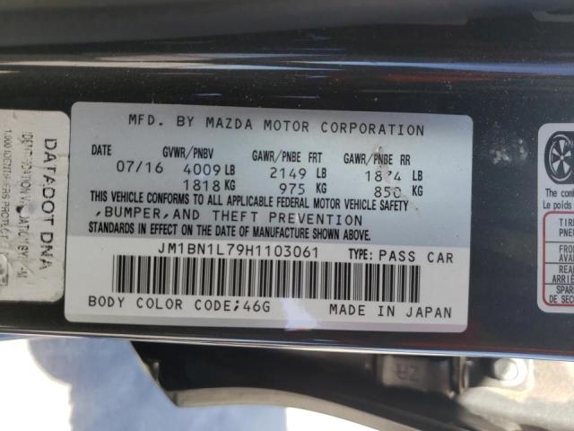 Photo 10 from auction – 2017 MAZDA 3 TOURING with VIN JM1BN1L79H1103061