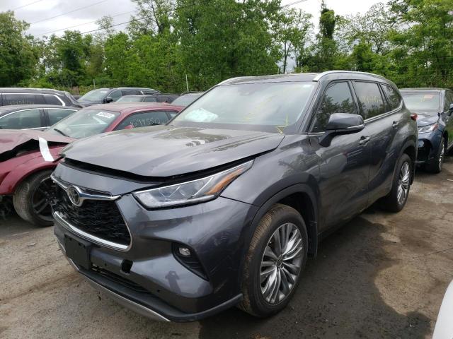 Photo 2 from auction – 2022 TOYOTA HIGHLANDER with VIN 5TDFZRBH8NS172384