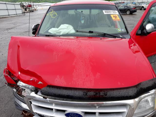 Photo 7 from auction – 1999 FORD 150 with VIN 1FTRF17W4XNB07264