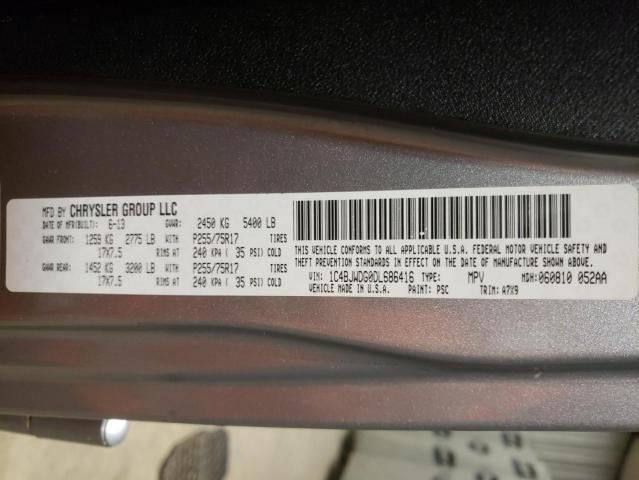 Photo 10 from auction – 2013 JEEP WRANGLER U with VIN 1C4BJWDG0DL686416