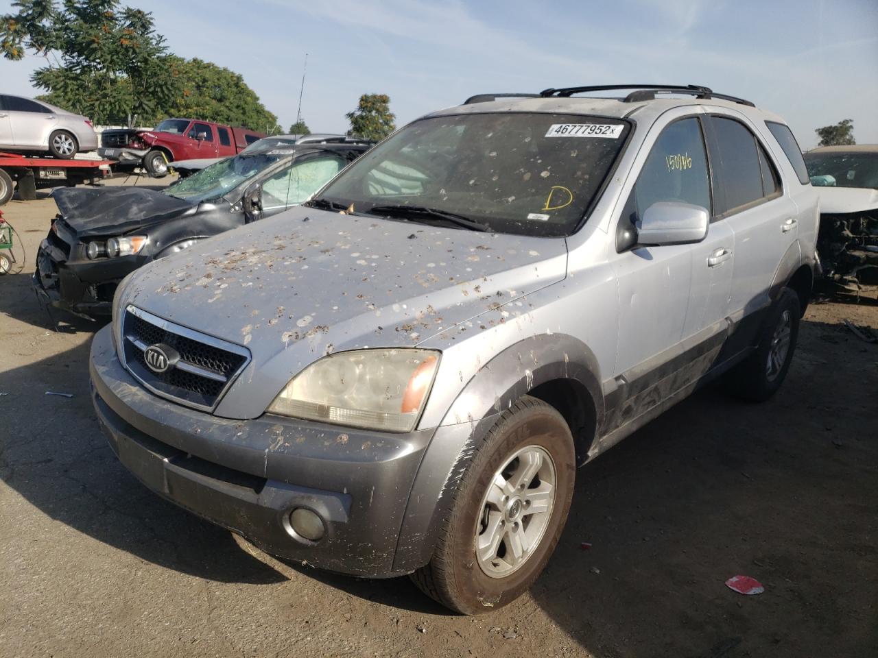 Photo 2 from auction – 2005 KIA SORENTO EX with VIN KNDJD733455467794