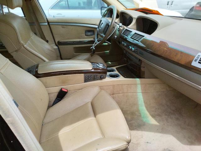 Photo 5 from auction – 2008 BMW 750 LI with VIN WBAHN83508DT83384