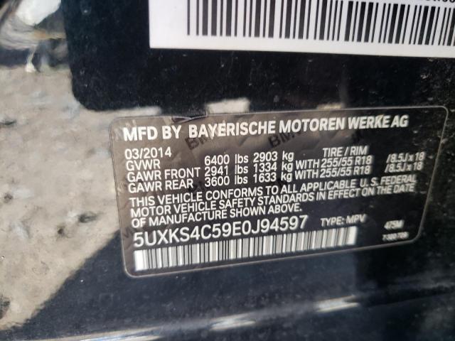 Photo 10 from auction – 2014 BMW X5 XDRIVE3 with VIN 5UXKS4C59E0J94597