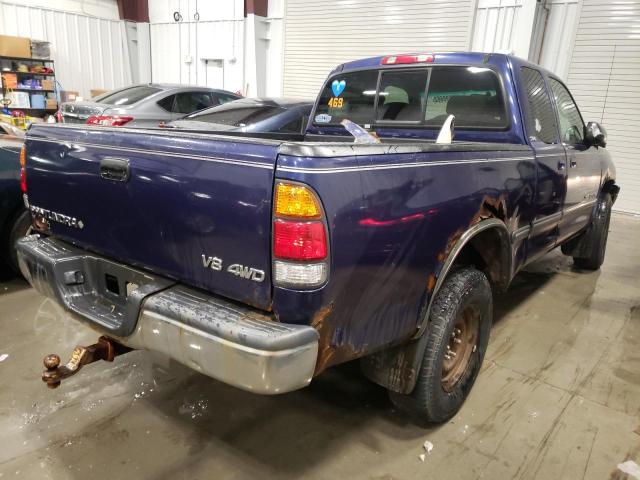 Photo 4 from auction – 2000 TOYOTA TUNDRA ACC with VIN 5TBBT4411YS022004