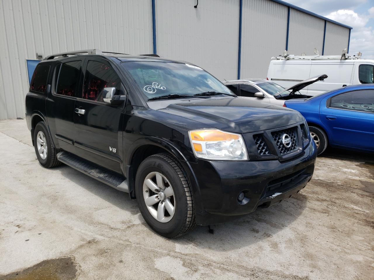NISSAN ARMADA SE 2008 with VIN 5N1BA08D88N606363 - Photo from auction