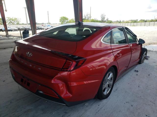 Photo 4 from auction – 2021 HYUNDAI SONATA SE with VIN 5NPEG4JA3MH123865