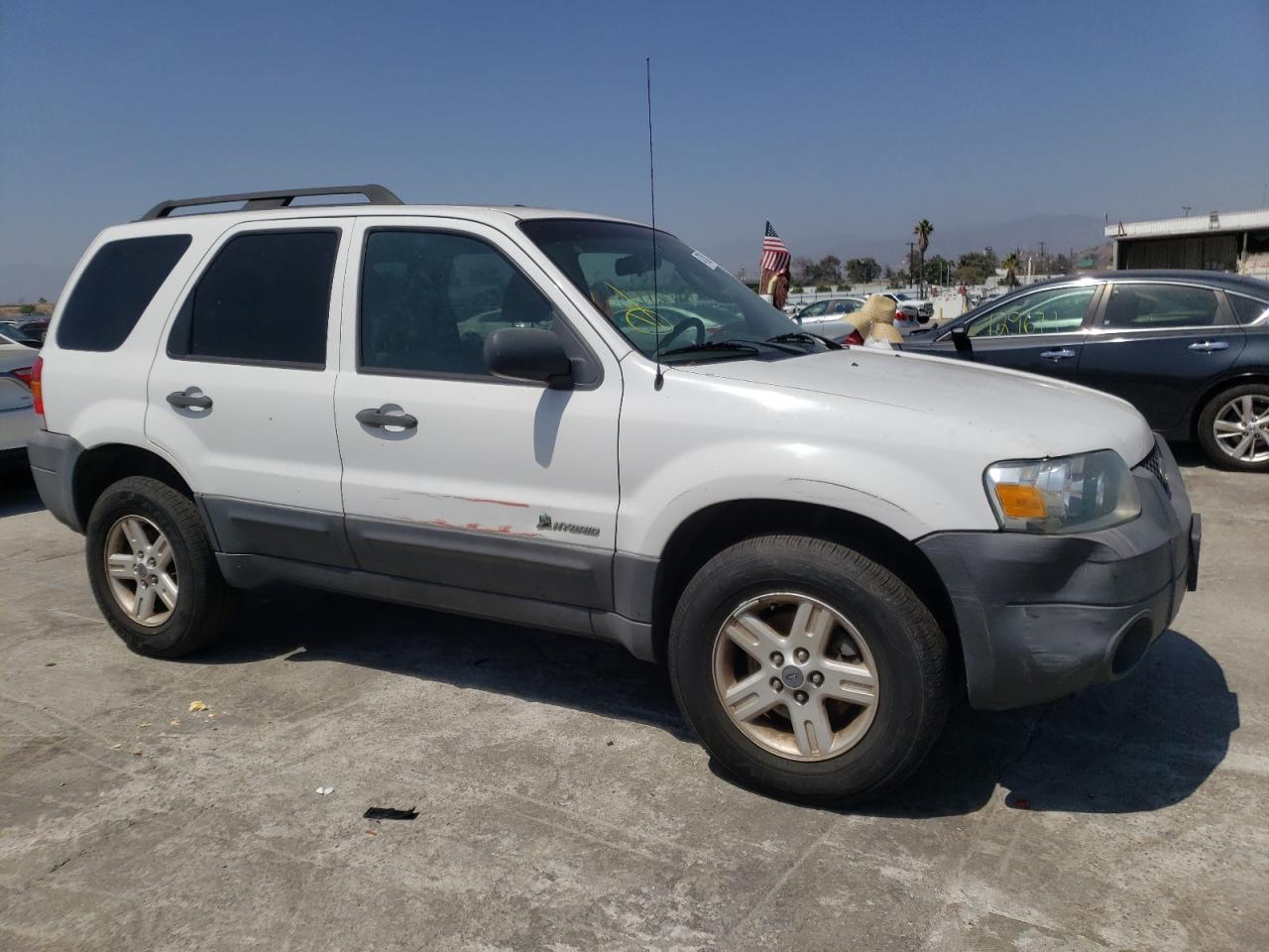 Photo 14 from auction – 2007 FORD ESCAPE HEV with VIN 1FMCU49H37KC07865