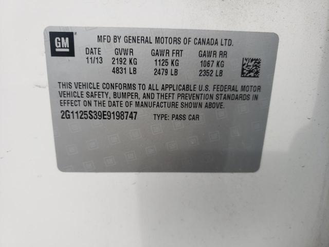 Photo 10 from auction – 2014 CHEVROLET IMPALA LT with VIN 2G1125S39E9198747
