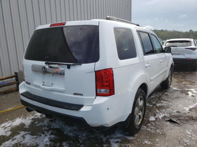 Photo 4 from auction – 2009 HONDA PILOT EXL with VIN 5FNYF485X9B037578