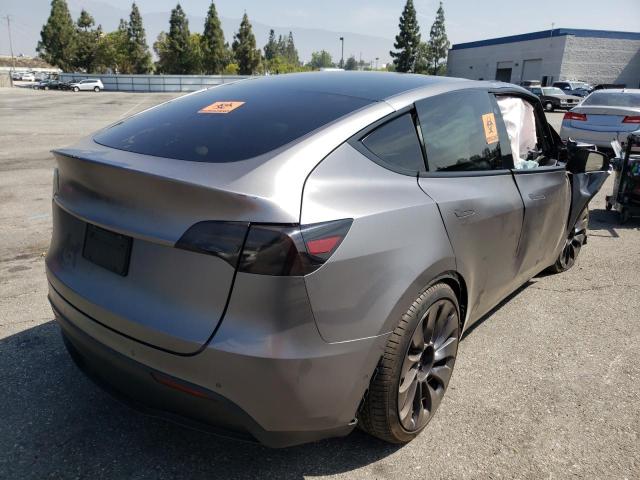 Photo 4 from auction – 2021 TESLA MODEL Y with VIN 5YJYGDEF8MF259300