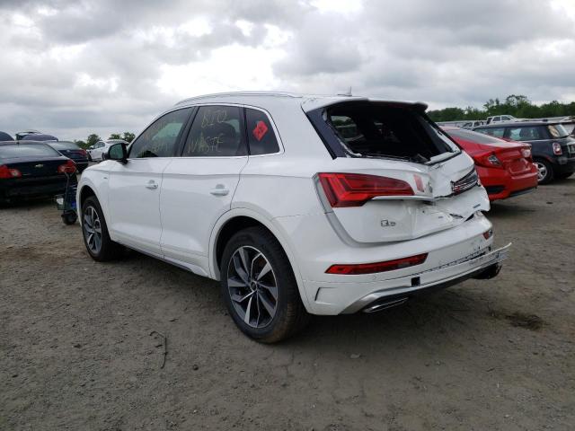 Photo 3 from auction – 2022 AUDI Q5 PREMIUM with VIN WA1EAAFY4N2046183