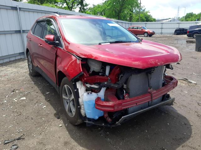 FORD EDGE SEL 2020 with VIN 2FMPK4J91LBB26041 - Photo from auction