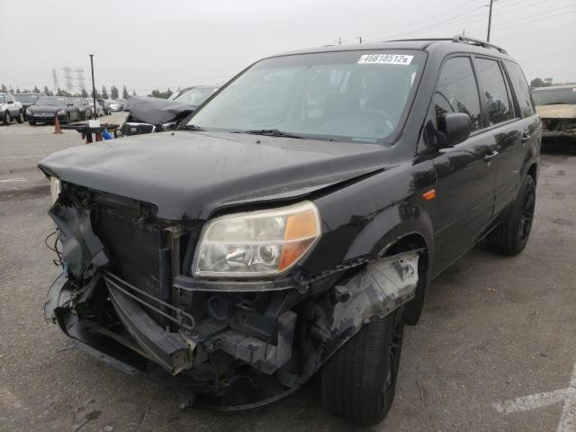 Photo 2 from auction – 2007 HONDA PILOT LX with VIN 2HKYF18127H512098