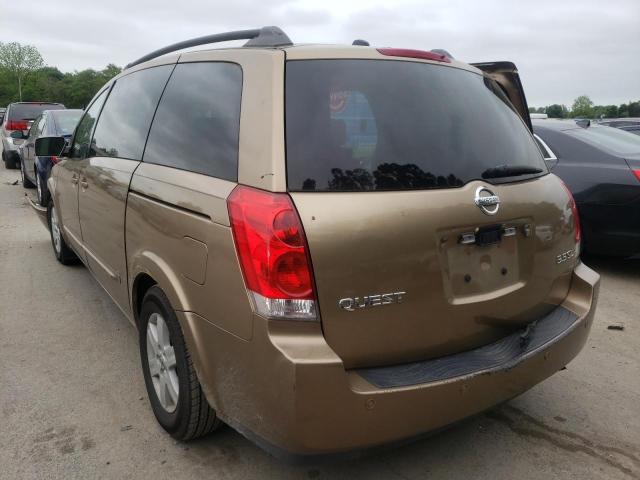 Photo 3 from auction – 2004 NISSAN QUEST S with VIN 5N1BV28U44N337272