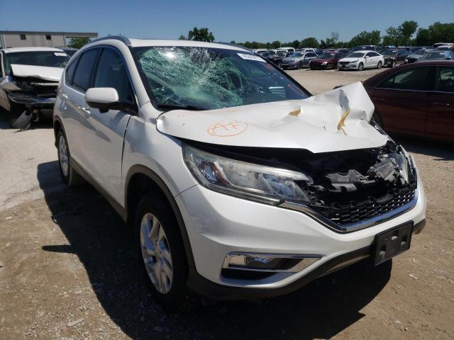 HONDA CR-V EXL 2015 with VIN 5J6RM4H77FL057656 - Photo from auction