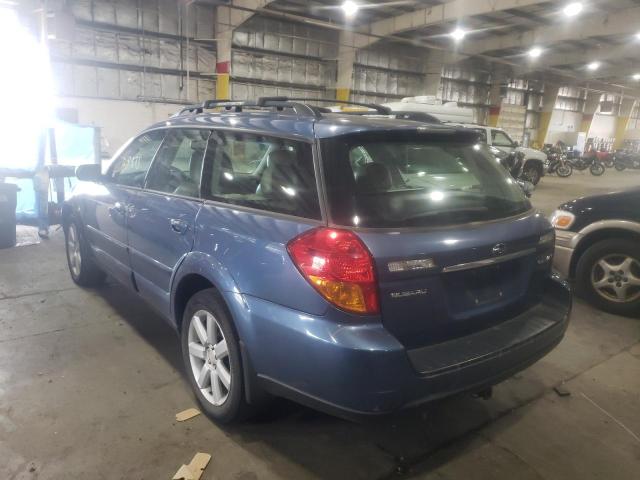 Photo 3 from auction – 2007 SUBARU OUTBACK OU with VIN 4S4BP62C377327469