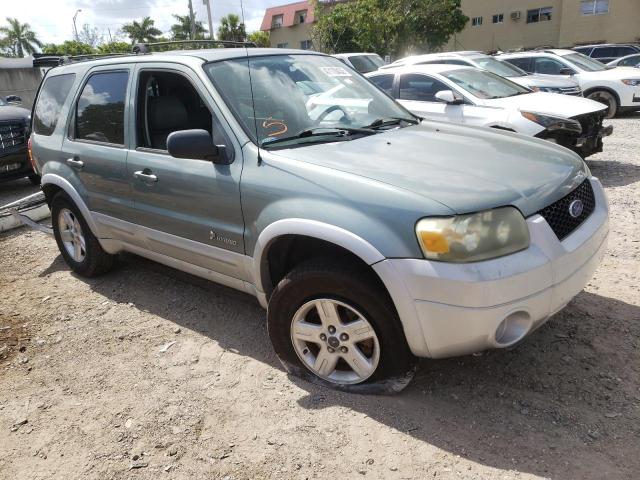 FORD ESCAPE HEV 2006 with VIN 1FMYU95H86KC63890 - Photo from auction
