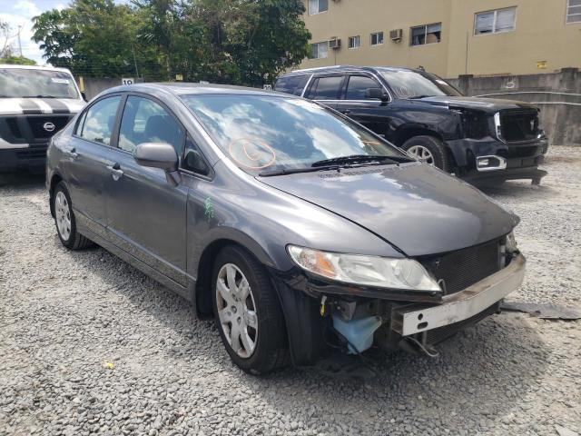 HONDA CIVIC LX 2010 with VIN 19XFA1F55AE036470 - Photo from auction