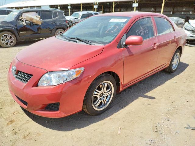 Photo 2 from auction – 2009 TOYOTA COROLLA BA with VIN JTDBL40EX99074814