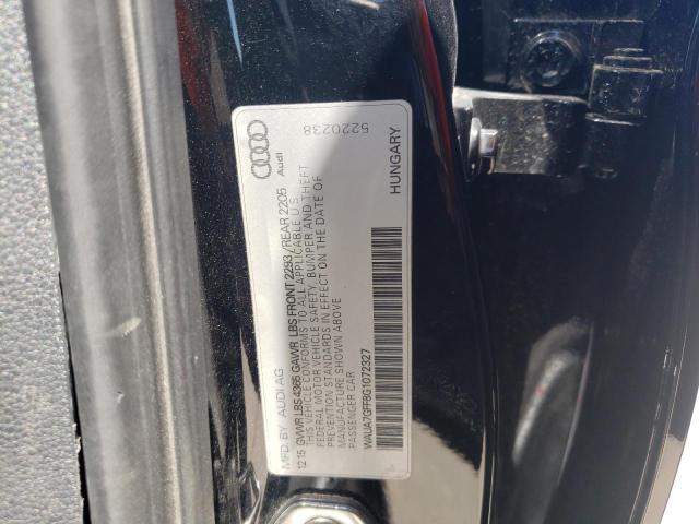 Photo 10 from auction – 2016 AUDI A3 PREMIUM with VIN WAUA7GFF8G1072327