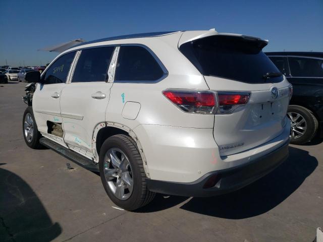 Photo 3 from auction – 2015 TOYOTA HIGHLANDER with VIN 5TDYKRFHXFS064745