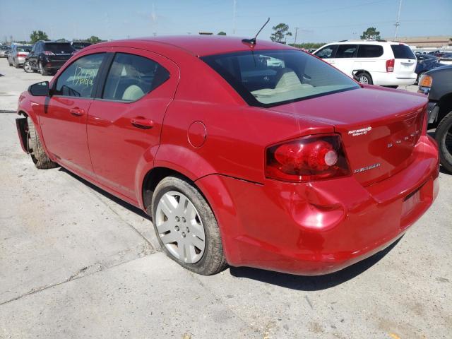 Photo 3 from auction – 2013 DODGE AVENGER SE with VIN 1C3CDZAG4DN748362