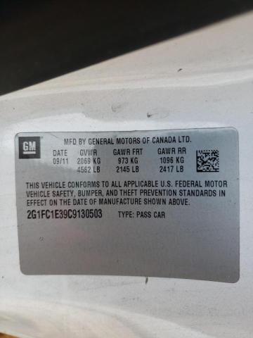 Photo 10 from auction – 2012 CHEVROLET CAMARO LT with VIN 2G1FC1E39C9130503