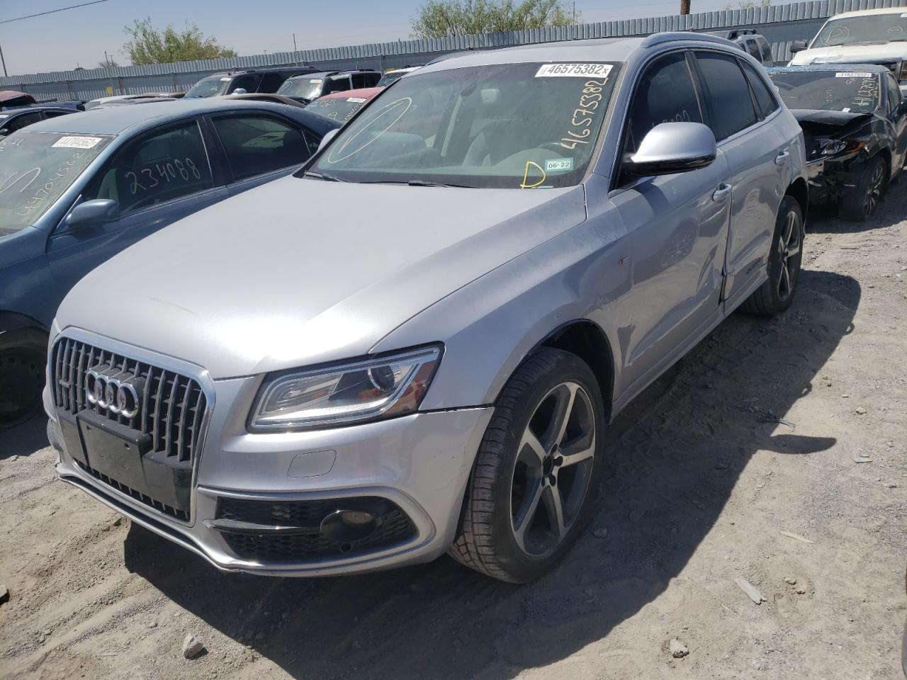 Photo 2 from auction – 2016 AUDI Q5 PREMIUM with VIN WA1D7AFP4GA089495