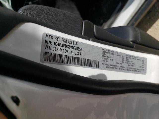 Photo 10 from auction – 2021 JEEP GRAND CHER with VIN 1C4RJFBG9MC708561