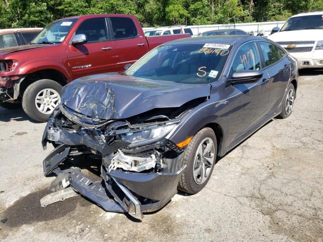 Photo 2 from auction – 2020 HONDA CIVIC LX with VIN 19XFC2F65LE006140