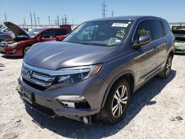 Photo 2 from auction – 2016 HONDA PILOT EXL with VIN 5FNYF5H50GB014541