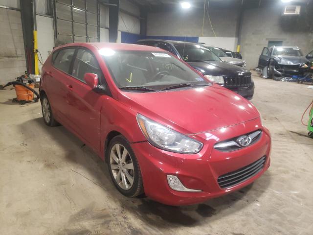HYUNDAI ACCENT GLS 2012 with VIN KMHCU5AE0CU024719 - Photo from auction