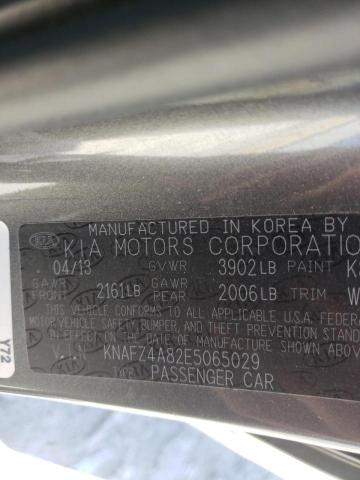 Photo 10 from auction – 2014 KIA FORTE EX with VIN KNAFZ4A82E5065029