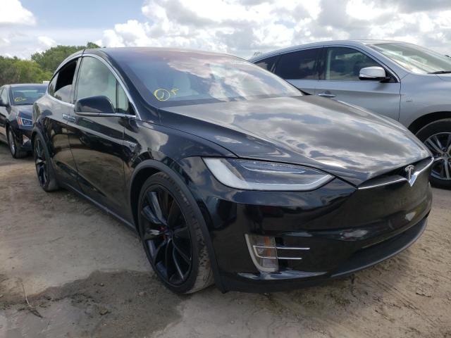 Photo 4 from auction – 2016 TESLA MODEL X with VIN 5YJXCAE40GF001426