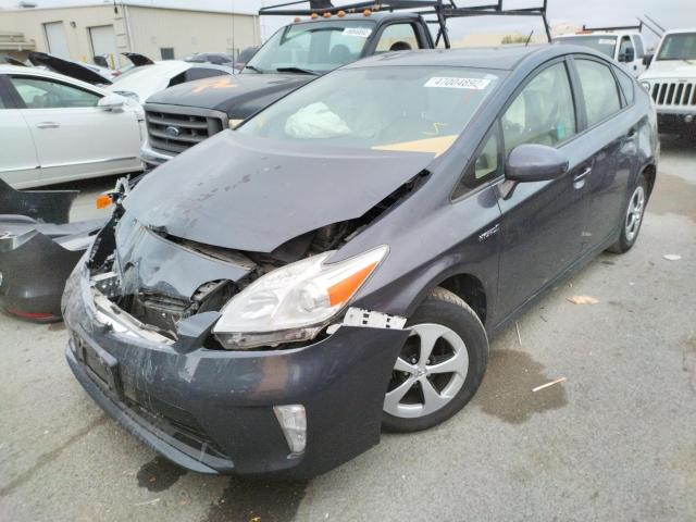 Photo 2 from auction – 2015 TOYOTA PRIUS with VIN JTDKN3DU2F0464862