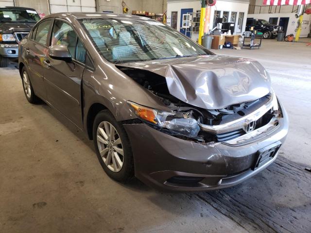 HONDA CIVIC EXL 2012 with VIN 19XFB2F94CE012945 - Photo from auction