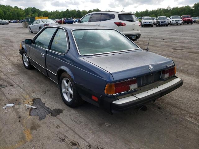 Photo 6 from auction – 1985 BMW 635 CSI with VIN WBAEC7400F0606386