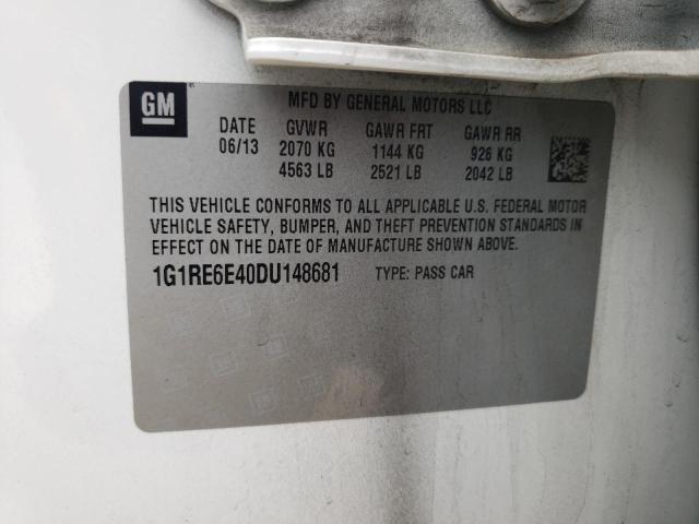 Photo 10 from auction – 2013 CHEVROLET VOLT with VIN 1G1RE6E40DU148681