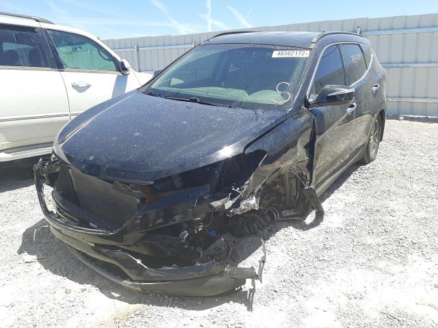 Photo 2 from auction – 2018 HYUNDAI SANTA FE S with VIN 5NMZU3LB6JH059632