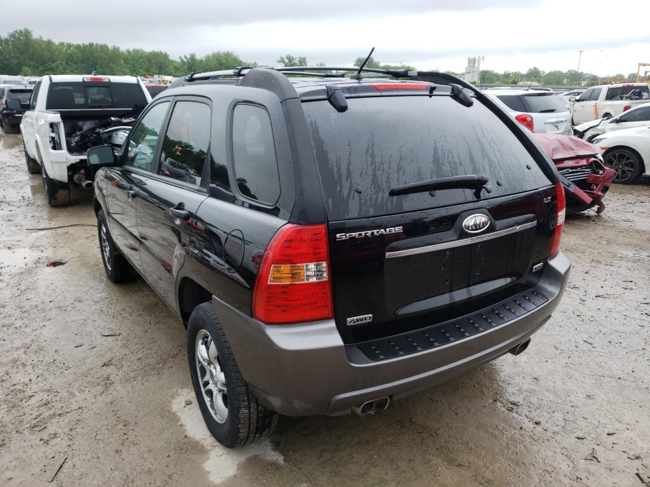 Photo 3 from auction – 2008 KIA SPORTAGE E with VIN KNDJE723687548271