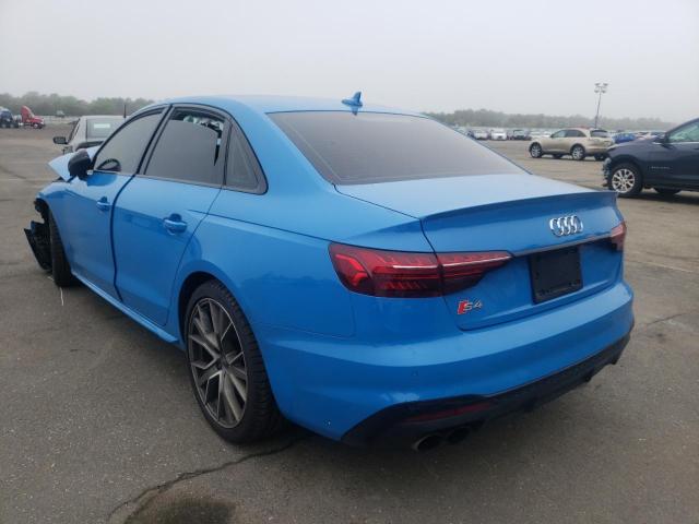Photo 3 from auction – 2020 AUDI S4 PREMIUM with VIN WAUB4AF45LA063426