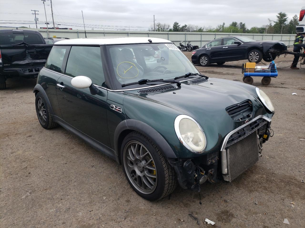 MINI COOPER S 2003 with VIN WMWRE33493TD64395 - Photo from auction
