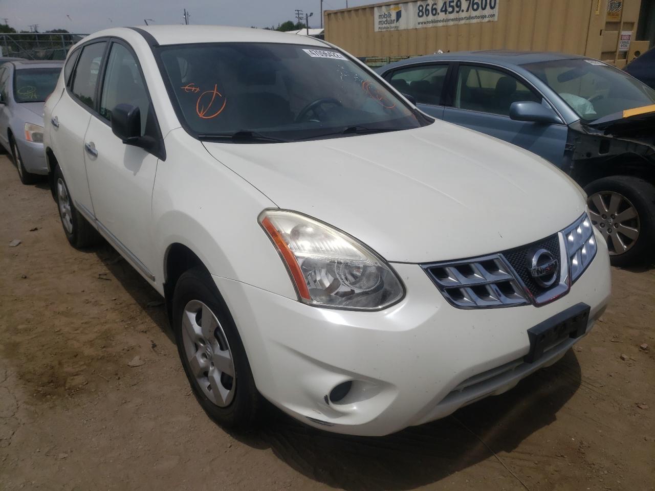 NISSAN ROGUE S 2012 with VIN JN8AS5MT7CW273569 - Photo from auction