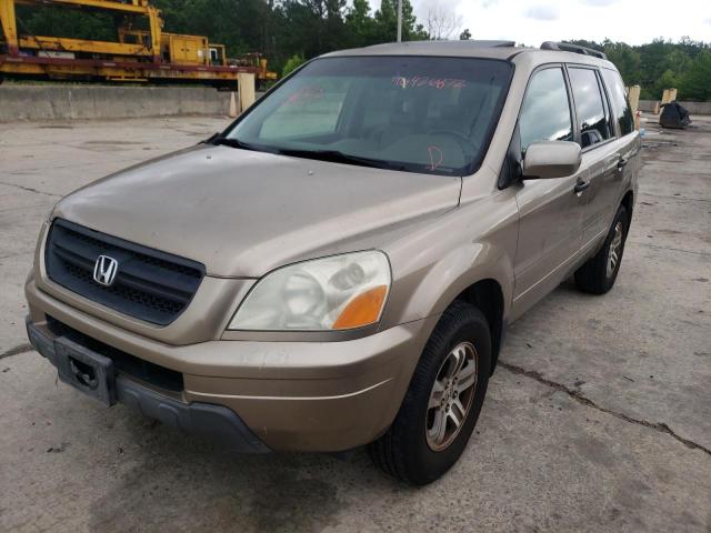 Photo 2 from auction – 2005 HONDA PILOT EXL with VIN 5FNYF18585B007939