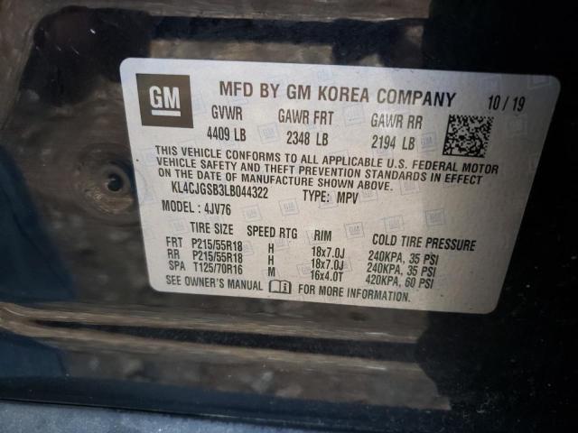 Photo 10 from auction – 2020 BUICK ENCORE ESS with VIN KL4CJGSB3LB044322