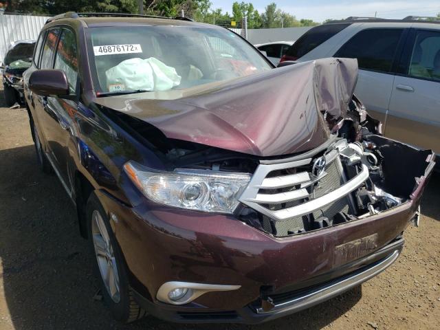 TOYOTA HIGHLANDER 2013 с VIN 5TDDK3EHXDS245239 - Фото с аукциона