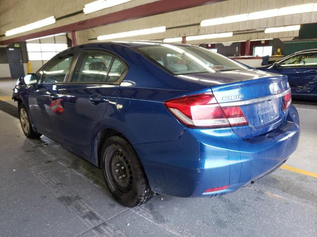 Photo 3 from auction – 2015 HONDA CIVIC LX with VIN 19XFB2F59FE062435
